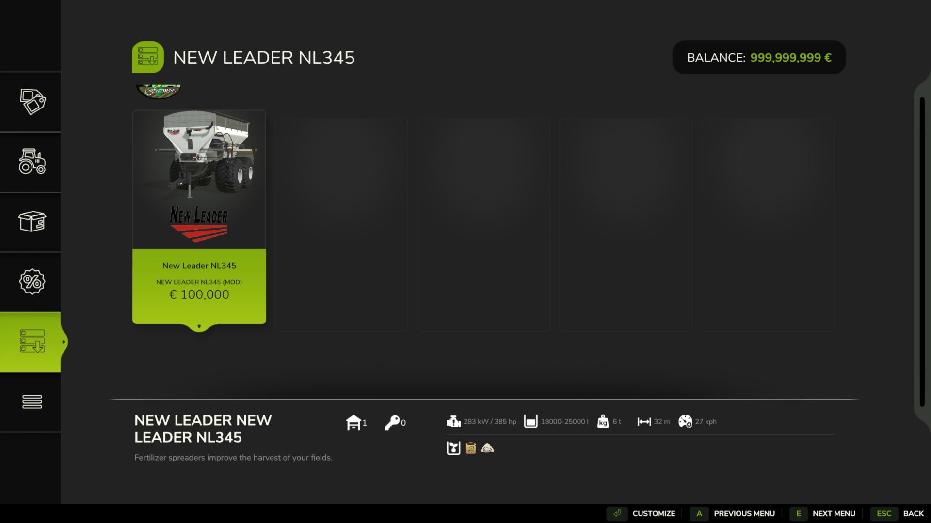 New Leader NL345