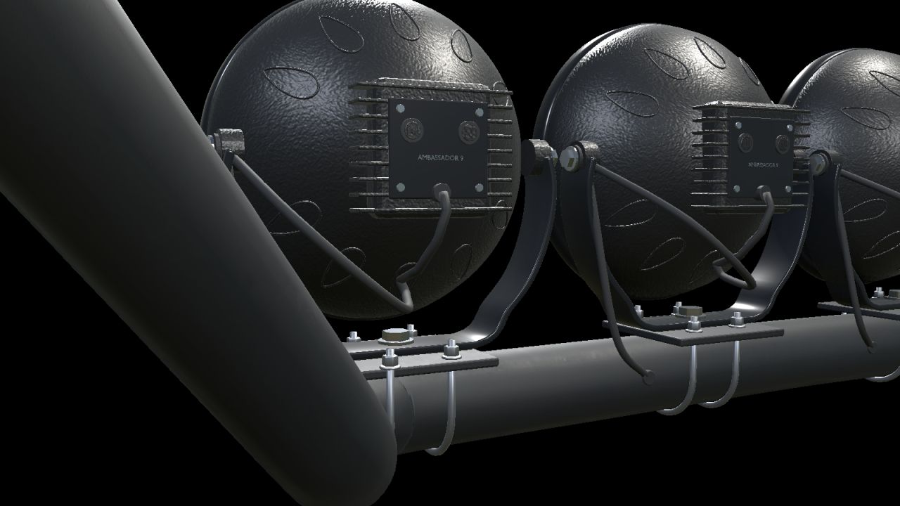 NLM Ponsse Mammoth Roof Bar (Prefab)