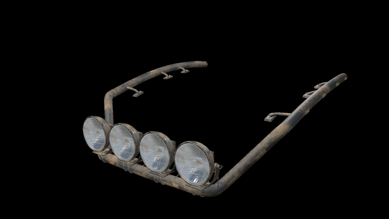 NLM Ponsse Mammoth Roof Bar (Prefab)