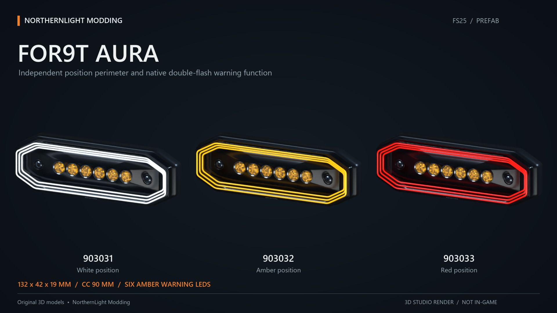 NLM Strands FOR9T Aura 903031 (Prefab)