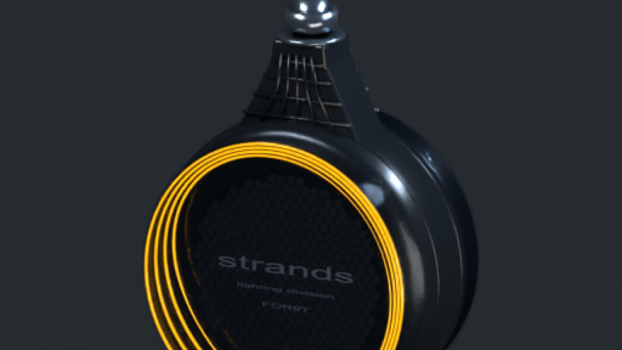 NLM Strands FOR9T Spanish 903006 Янтарный / Красный (Prefab)