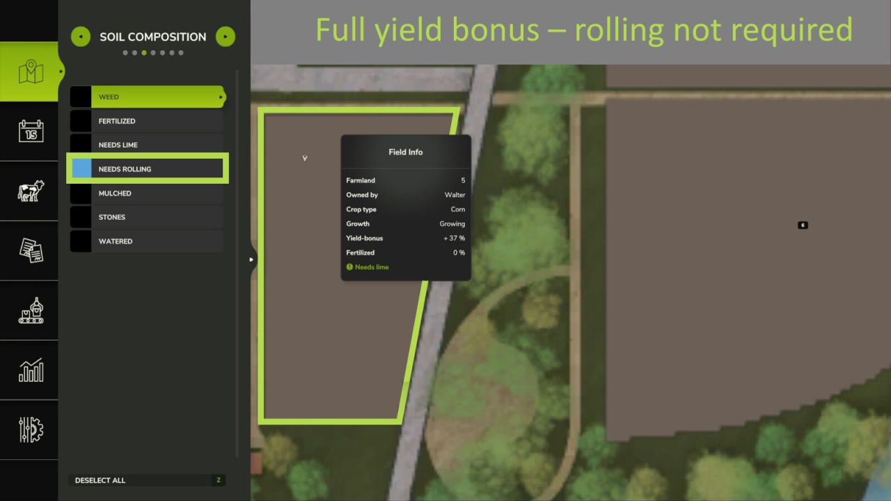 No hay necesidad de rodar