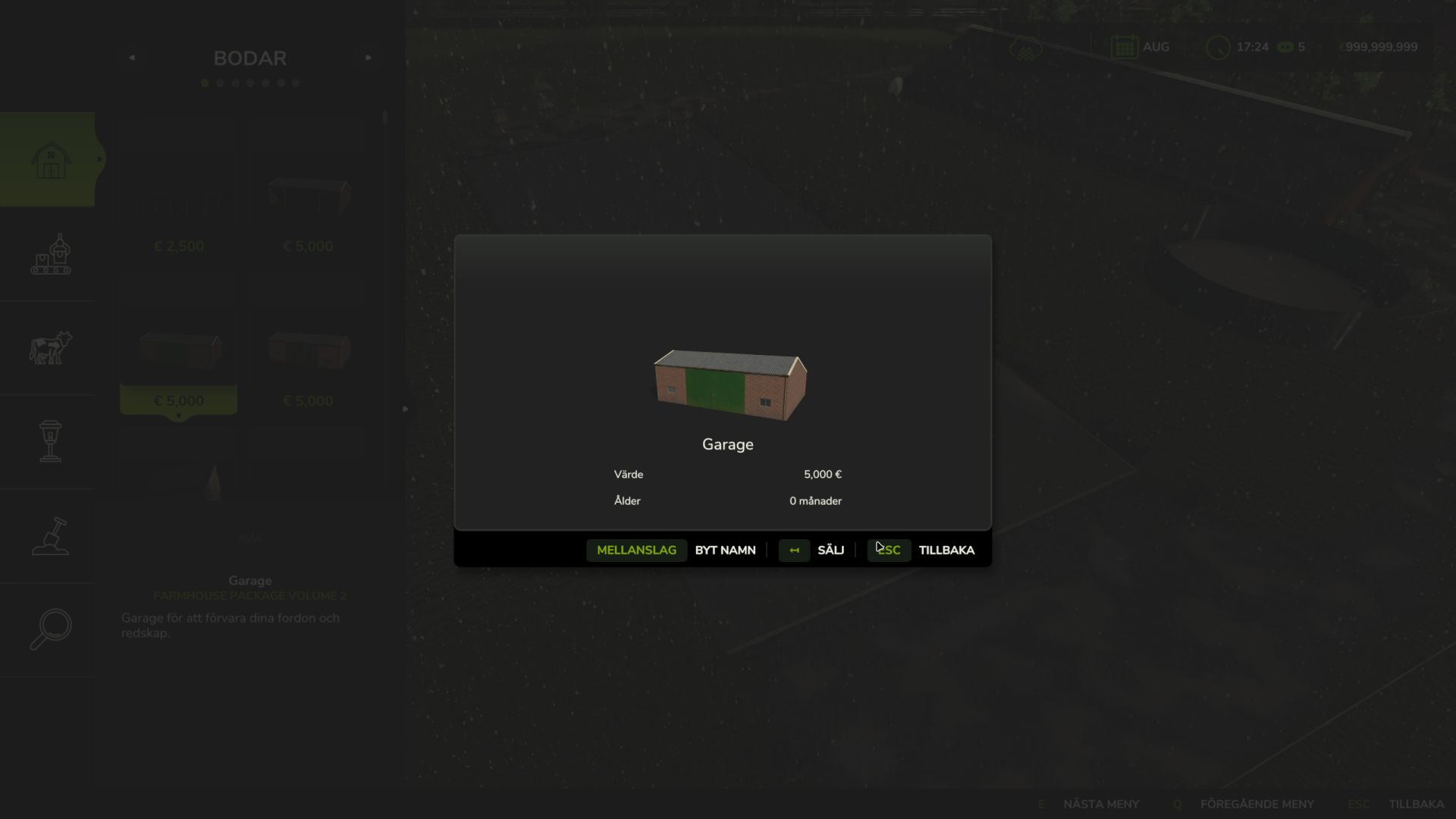 Boîte de dialogue Pas de vente