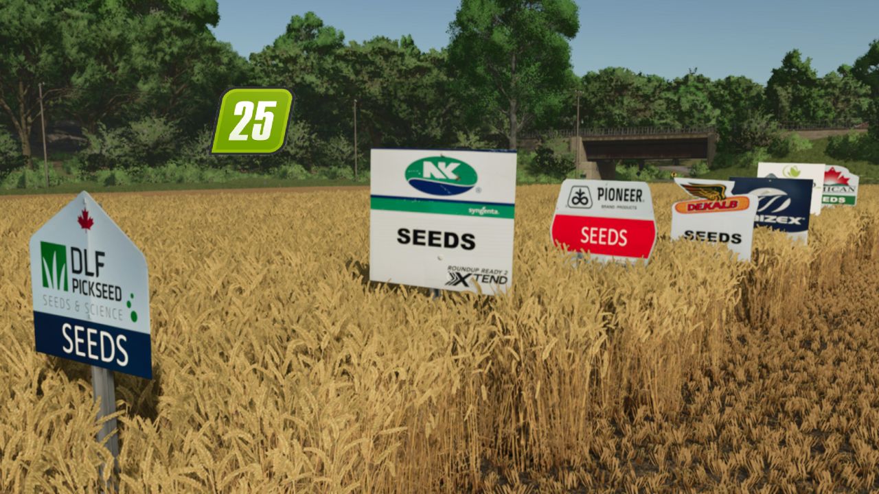 North American Field Sign Pack 1