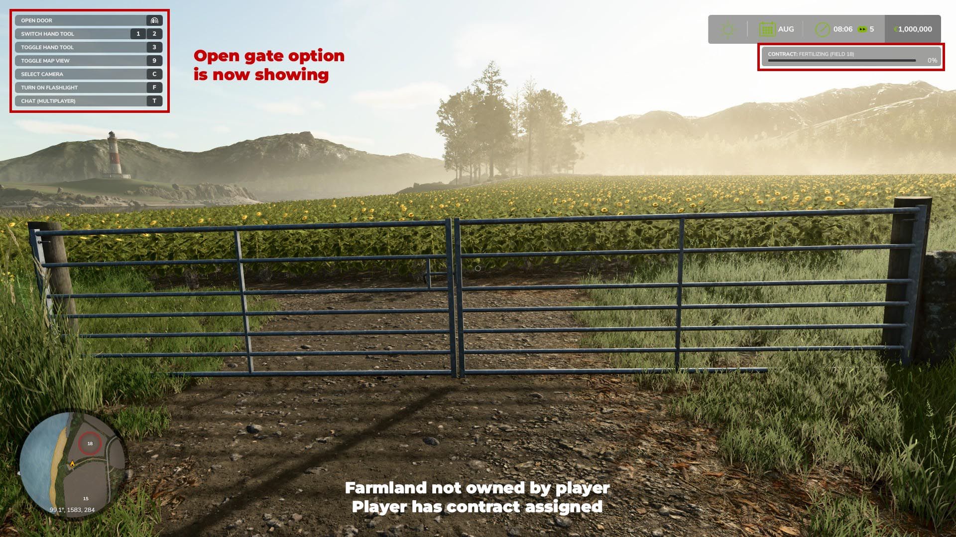 Not openable gates fix