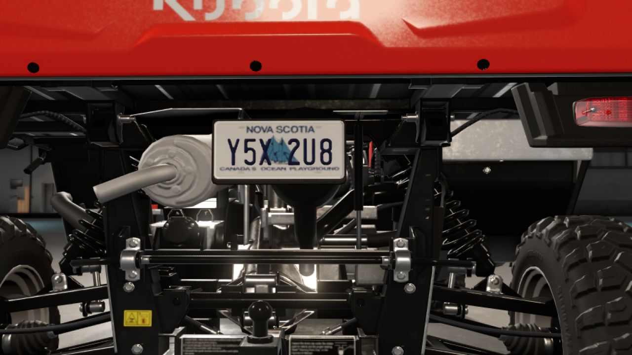 Nova Scotia license plate