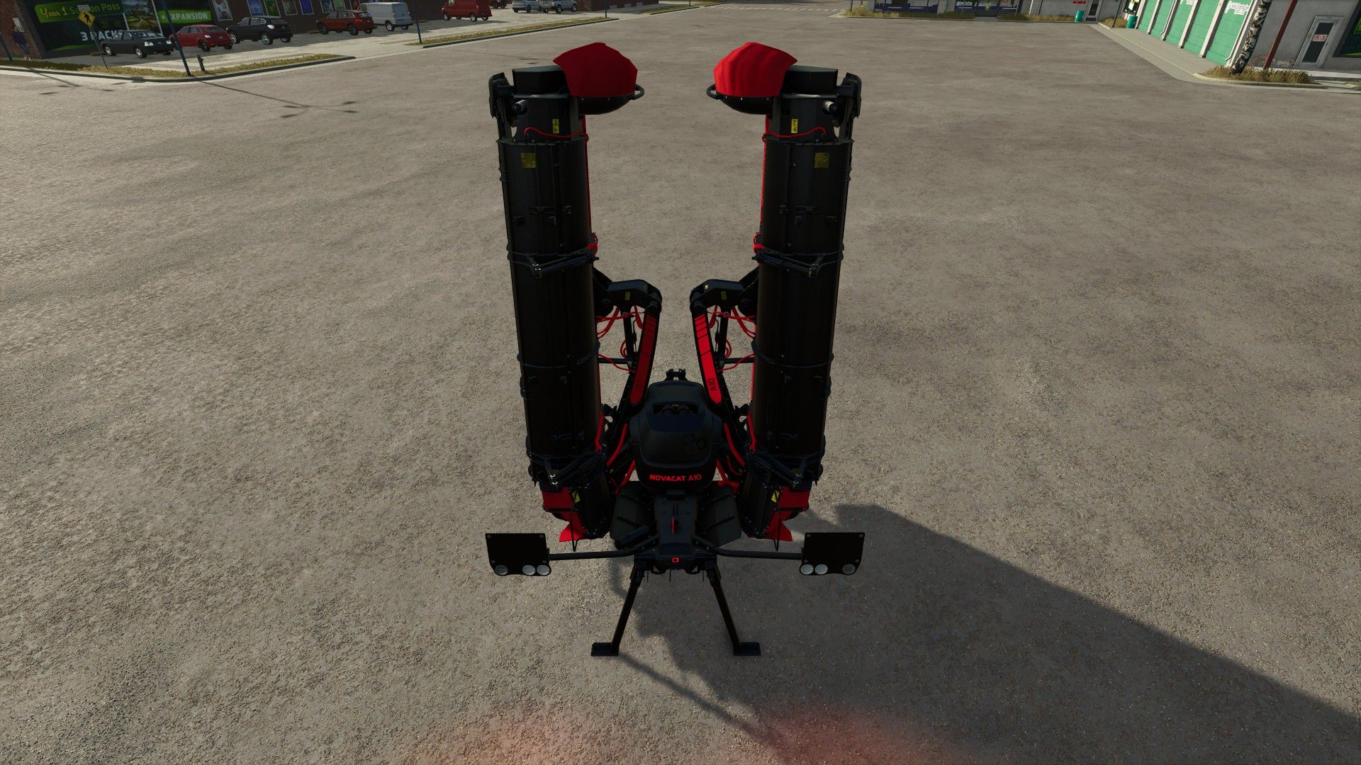 Novacat A10 Crossflow (Nero / Rosso)