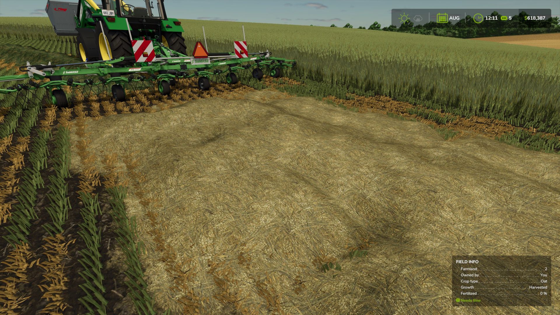 Oaten Hay Textures (Prefab)