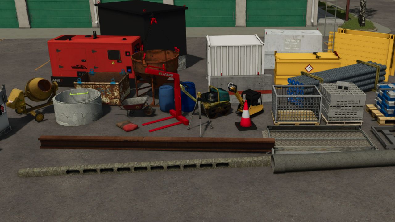 Objets Tools Public Works