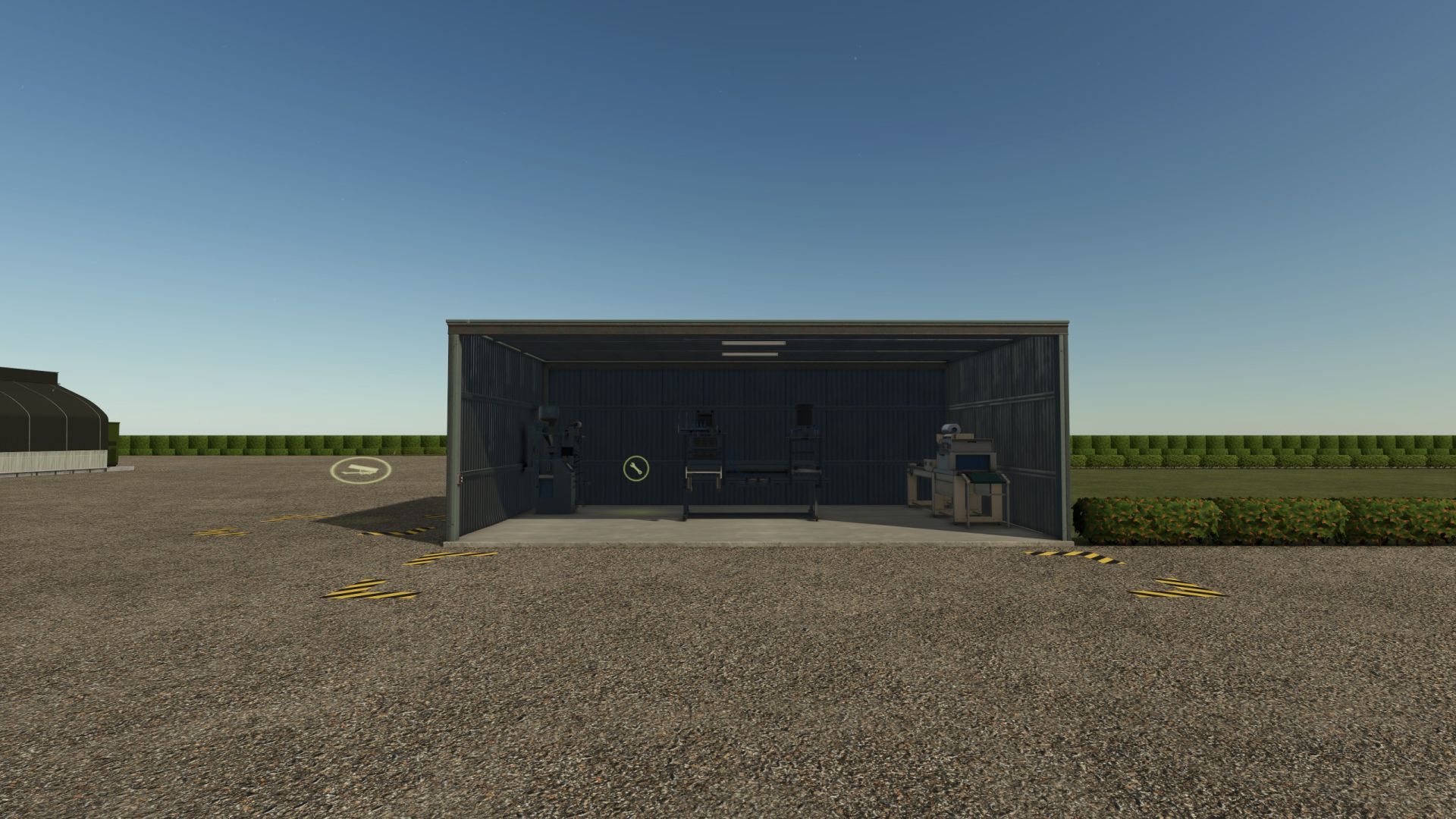 Olie- en chipsfabriek