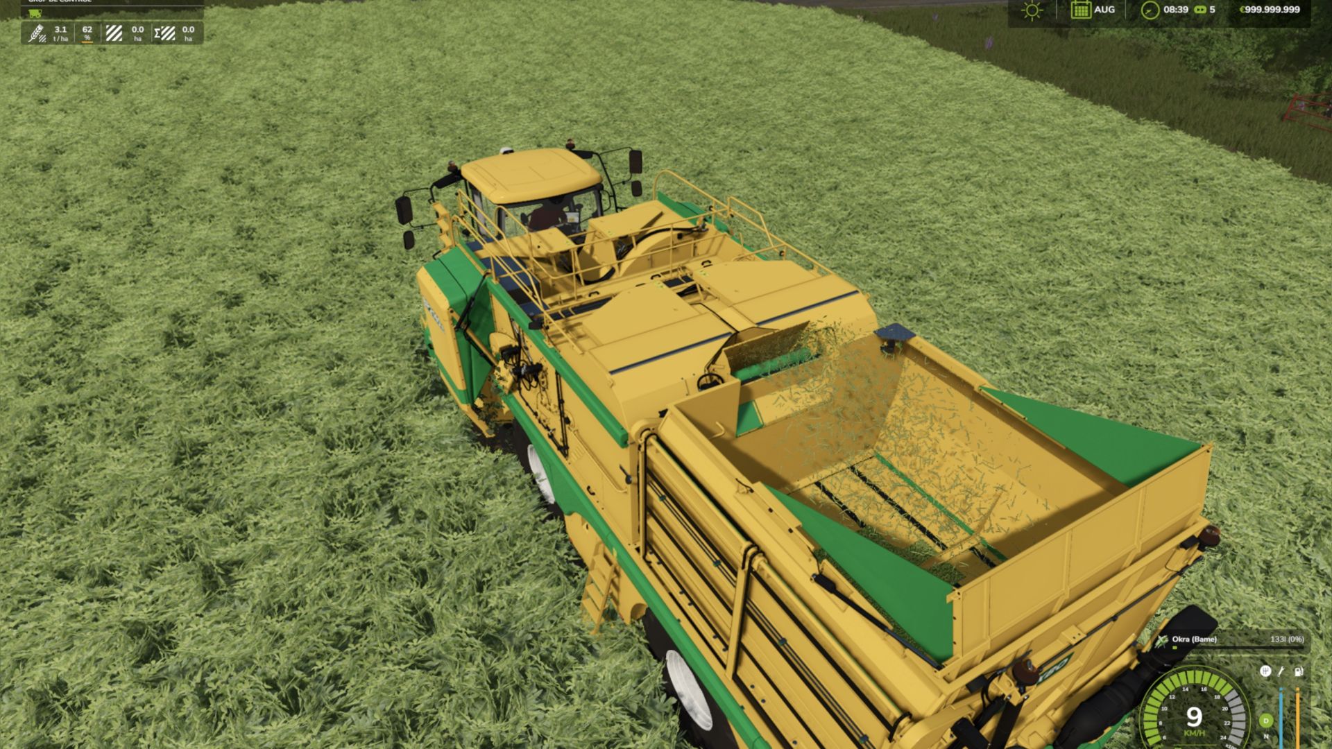 Gombo (Bame) et Edamame (soja vert) (Prefab)