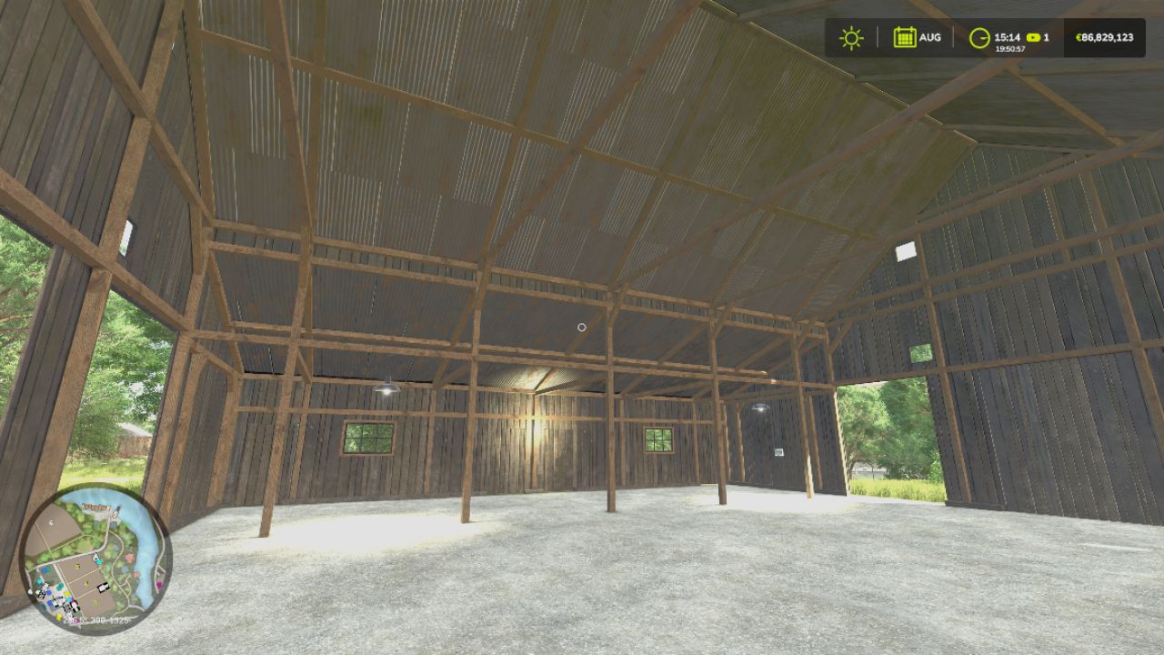 Old Barn and ruin