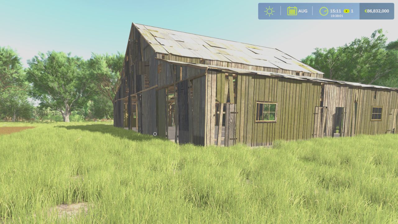 Old Barn and ruin