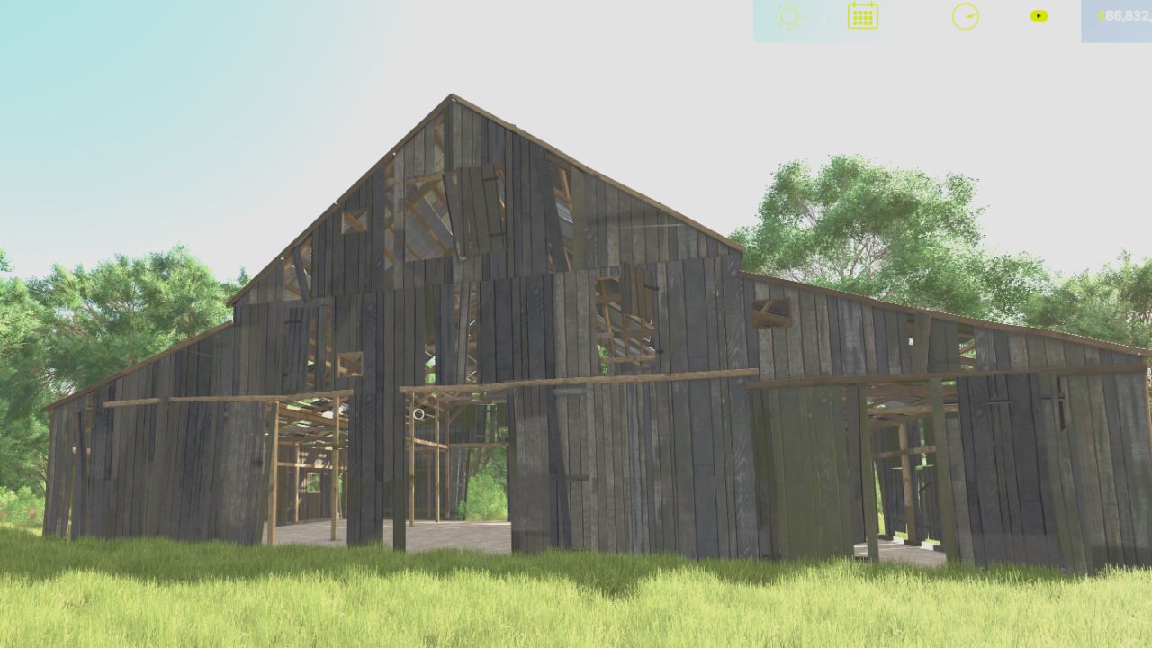 Old Barn and ruin