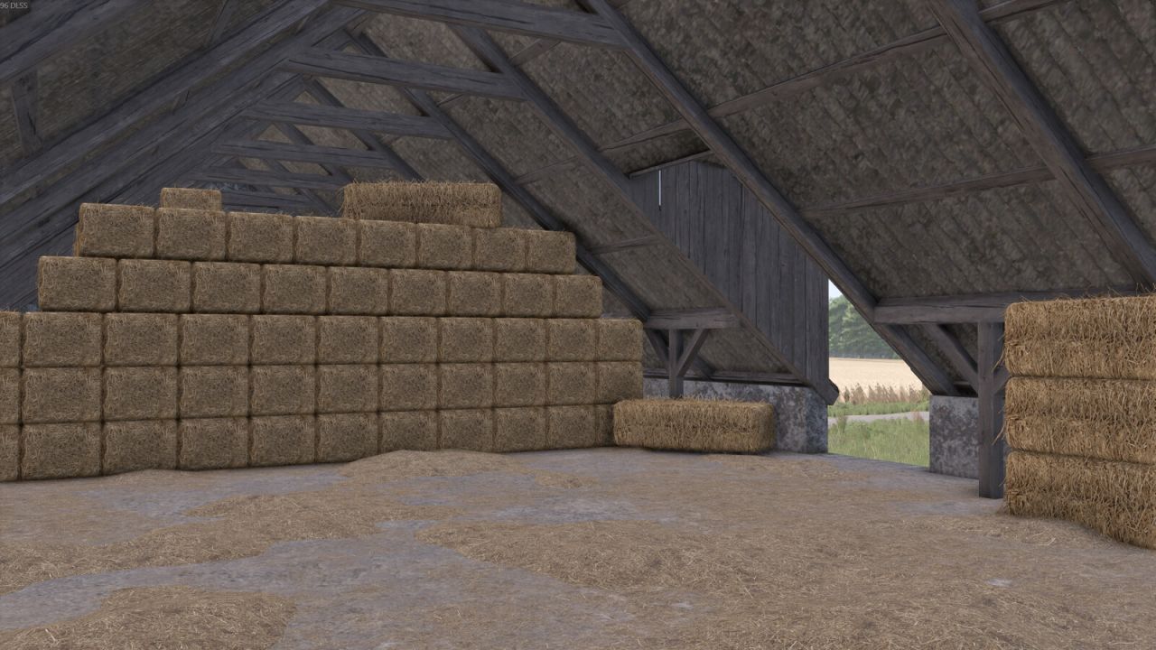 Vecchia stalla per bovini e maiali
