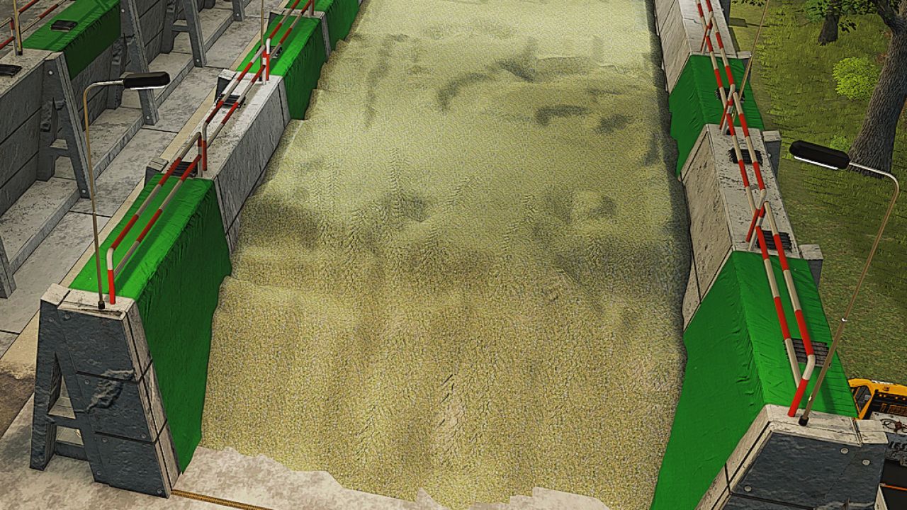 Old driving wedge silo pack