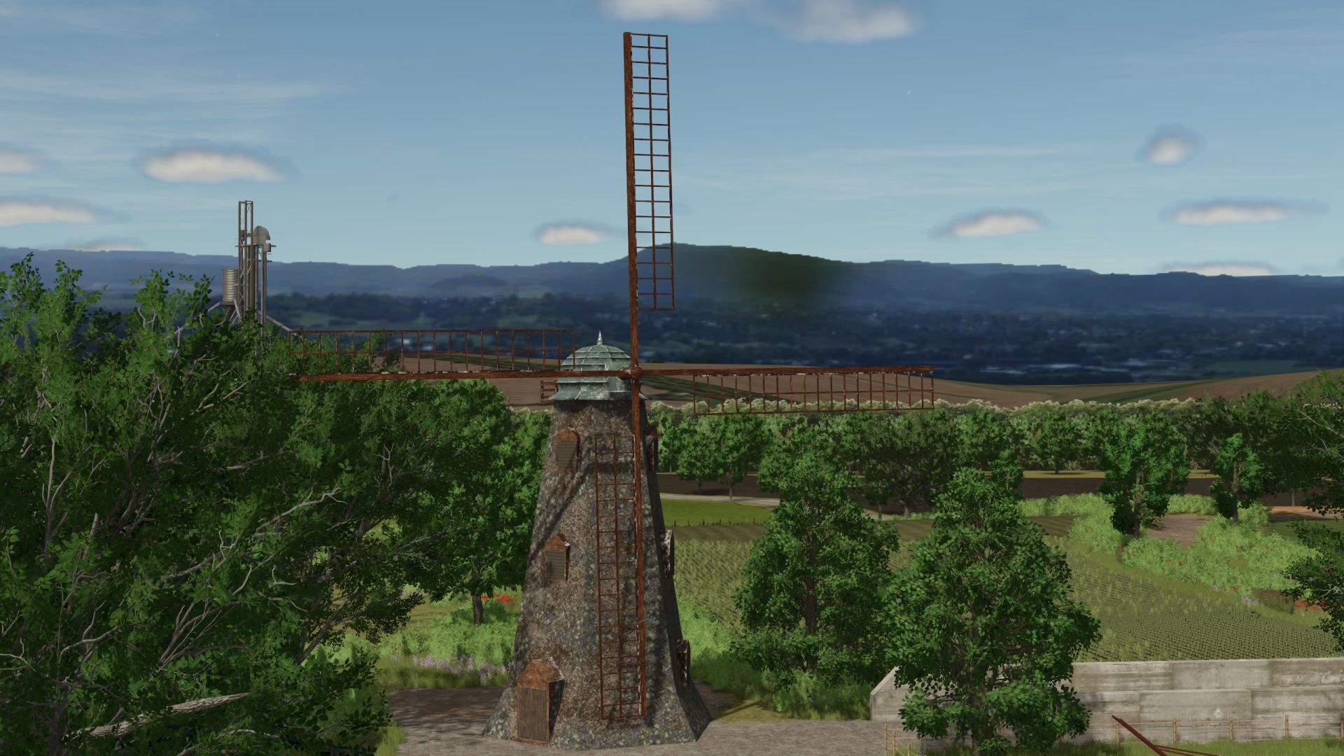 Old English windmill