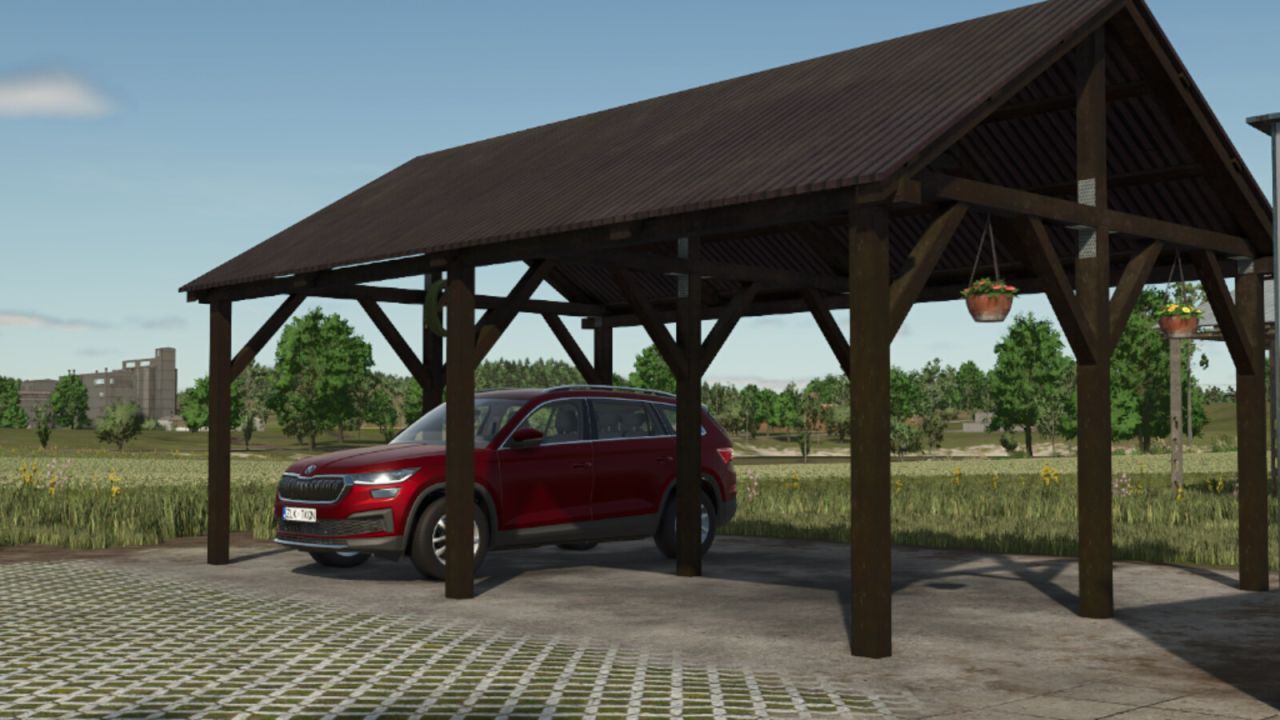Old Farm Building Set