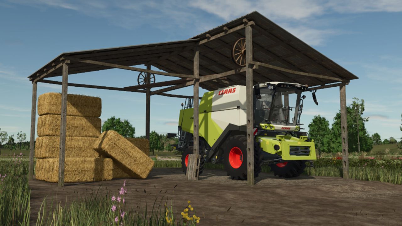 Old Farm Building Set