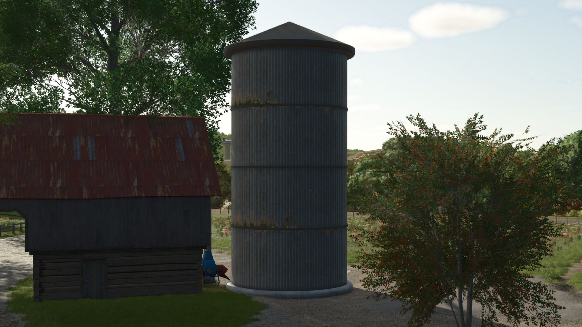 Old farm silo