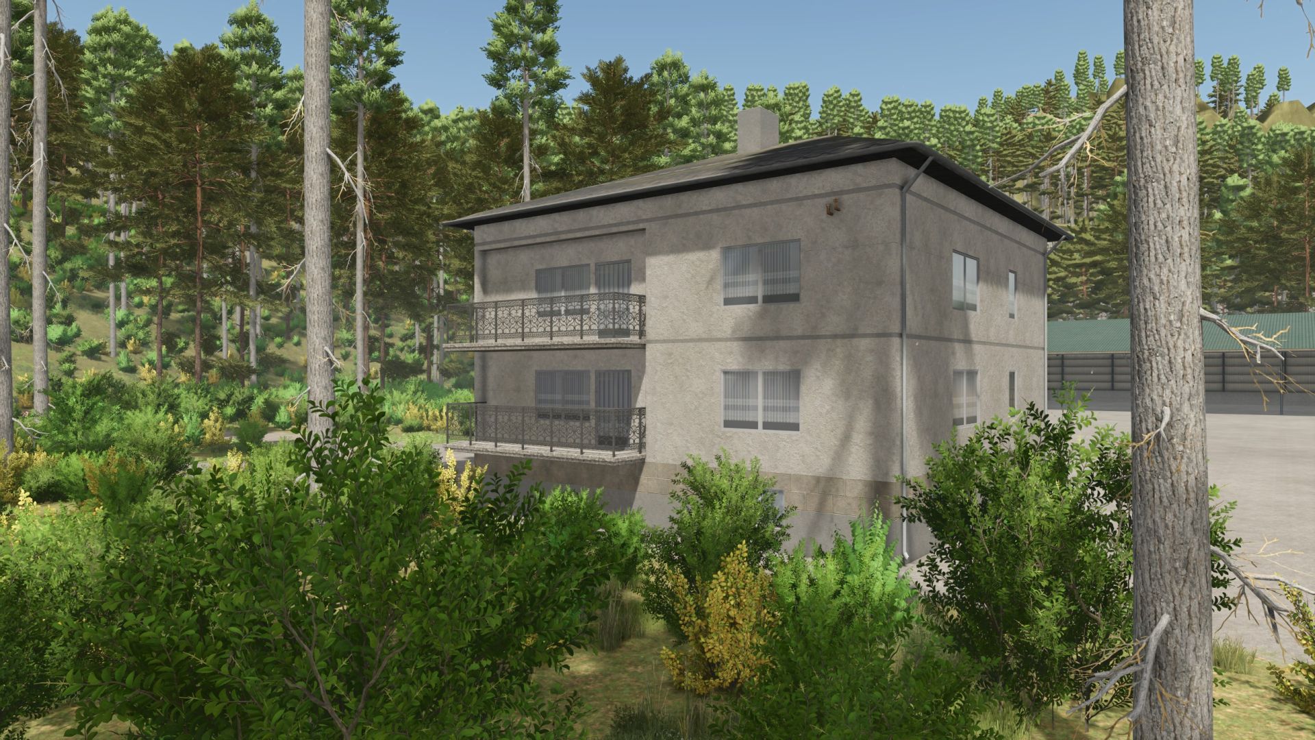 Altmodisches Haus