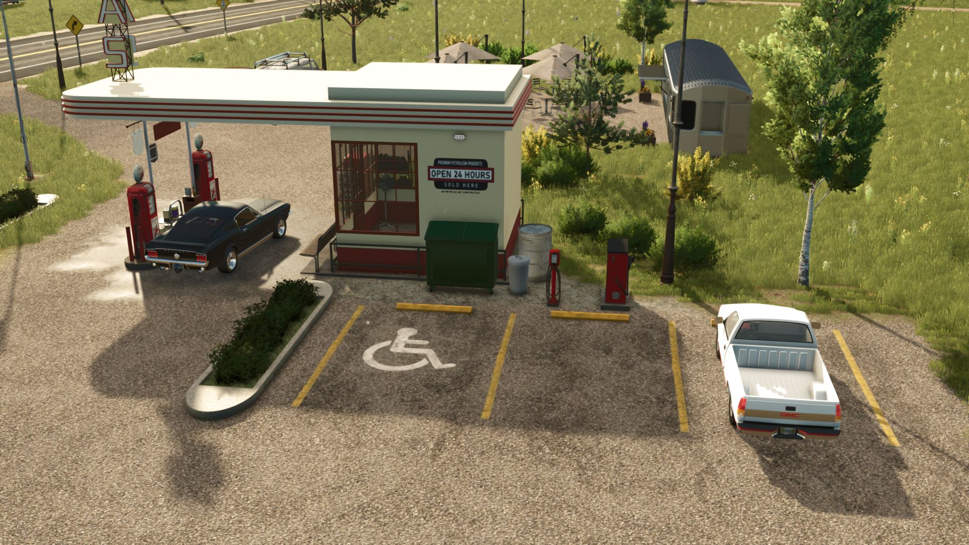 Alte Tankstelle