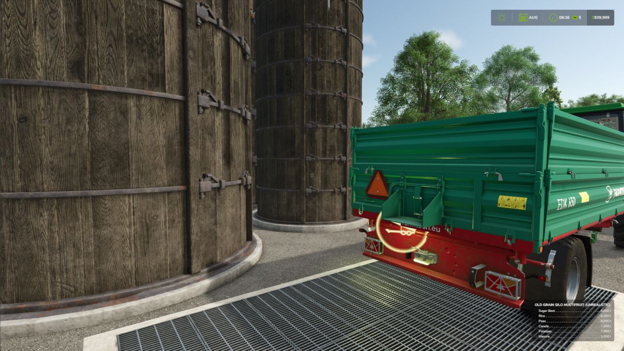 Vecchio silo per cereali Multifruit