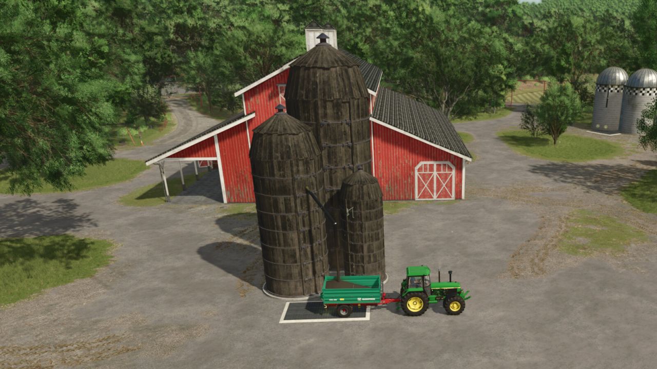 Vecchio silo per cereali Multifruit