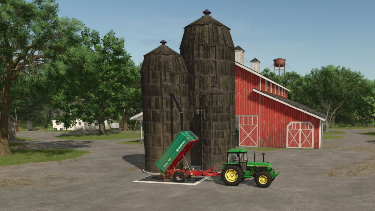 Vecchio silo per cereali Multifruit