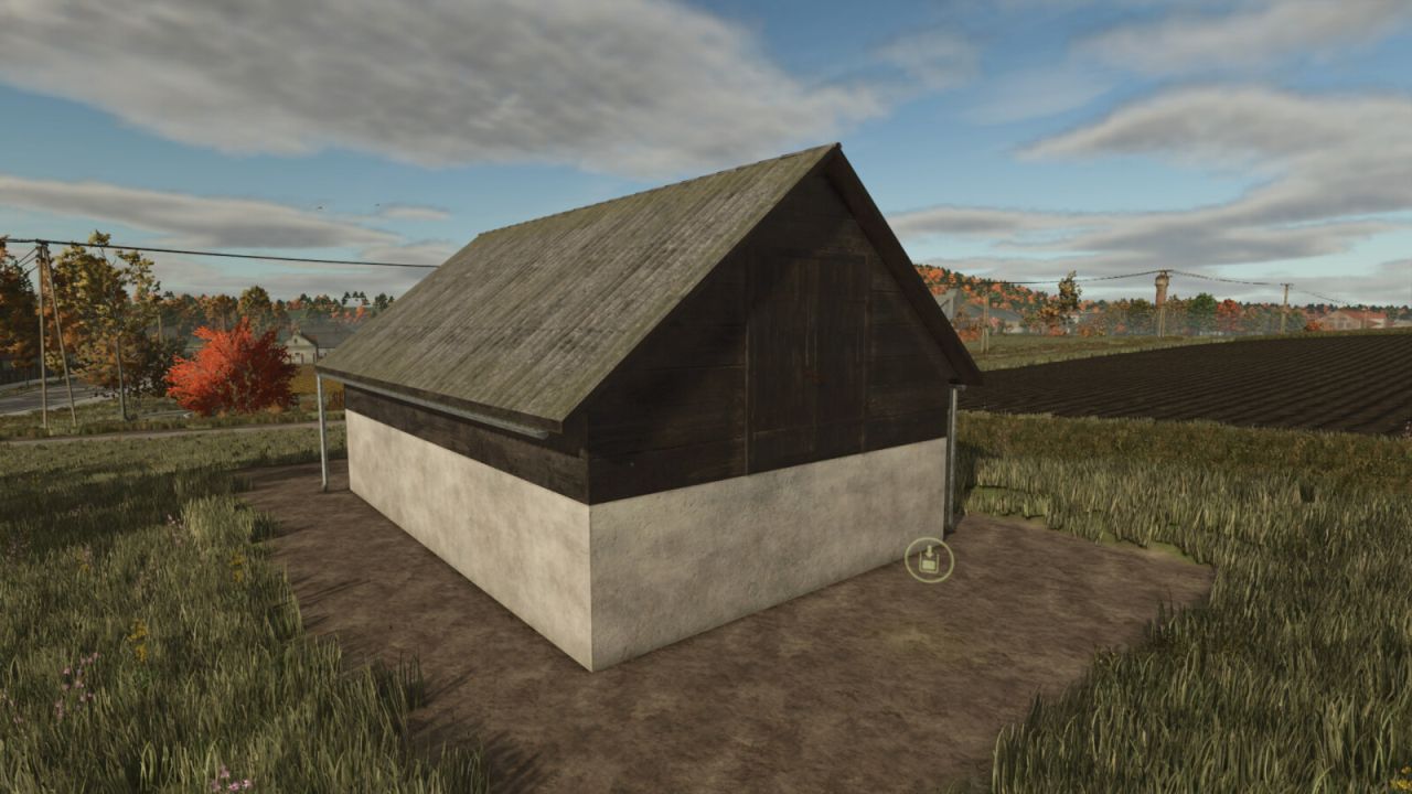 Oude hooizolder en graanopslag