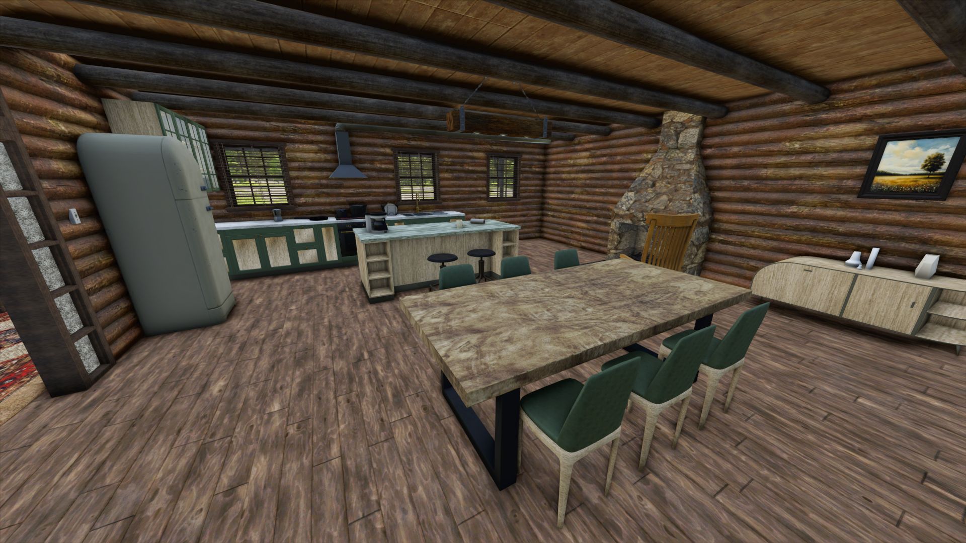 Old Log House