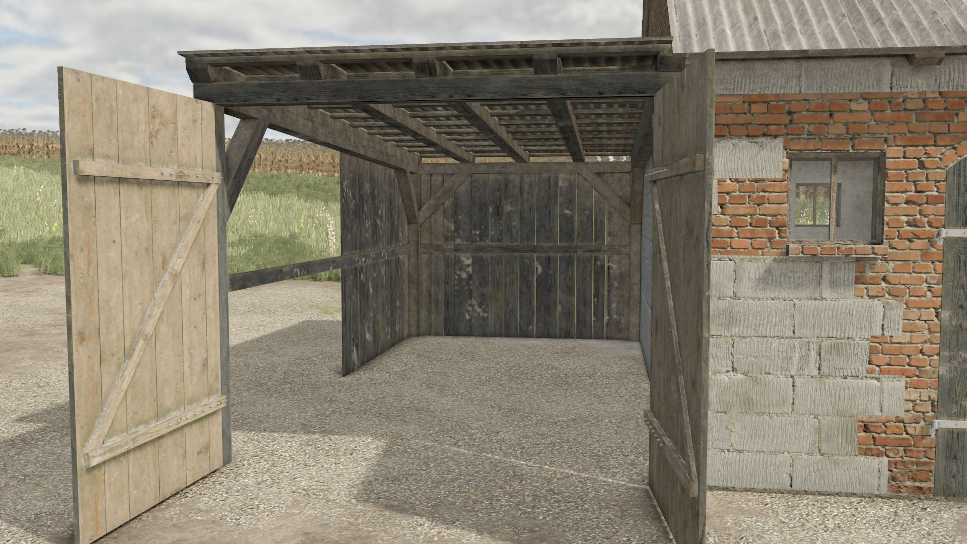 Old Medium Polish Pigsty