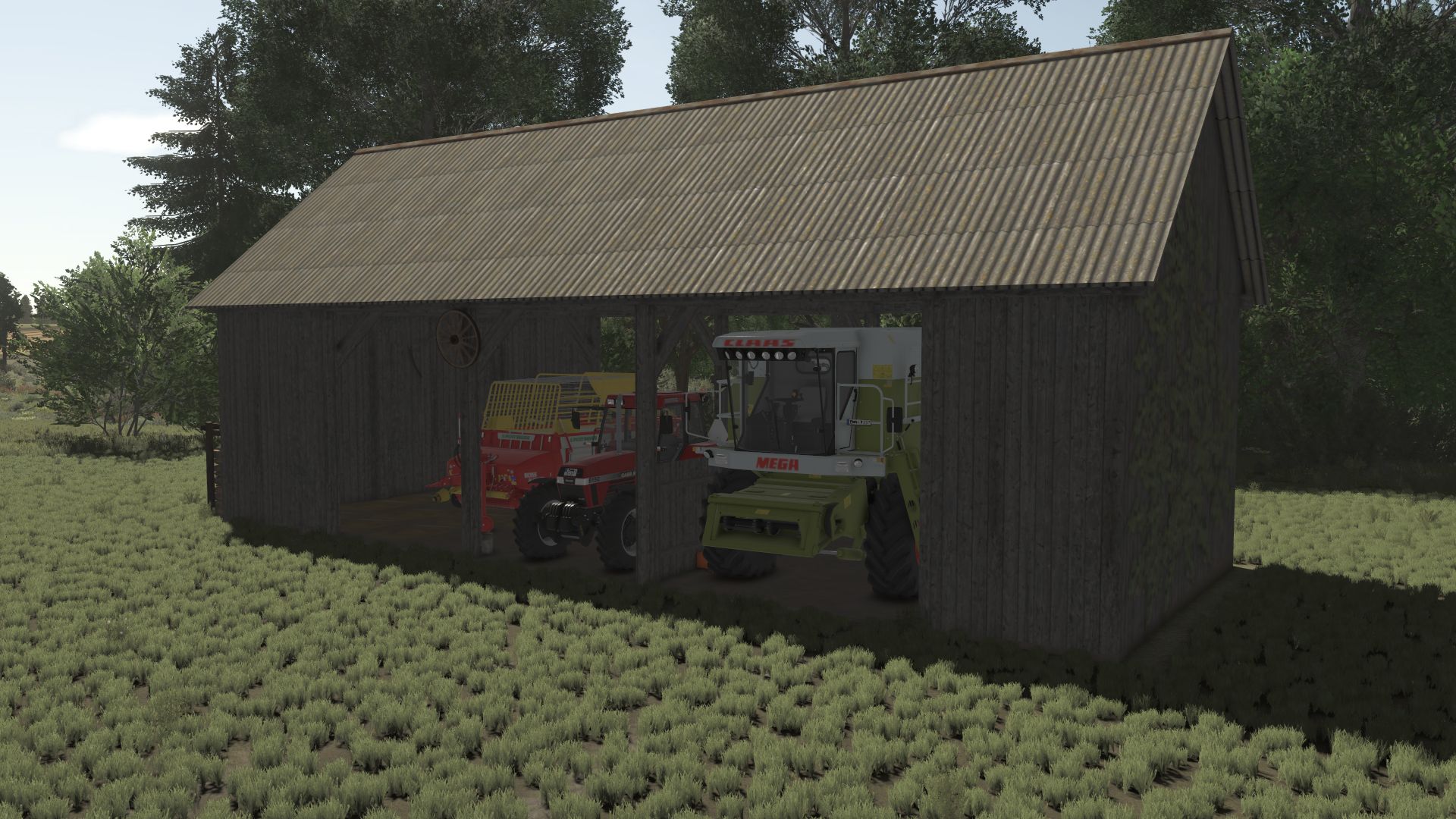 Old Open Barn
