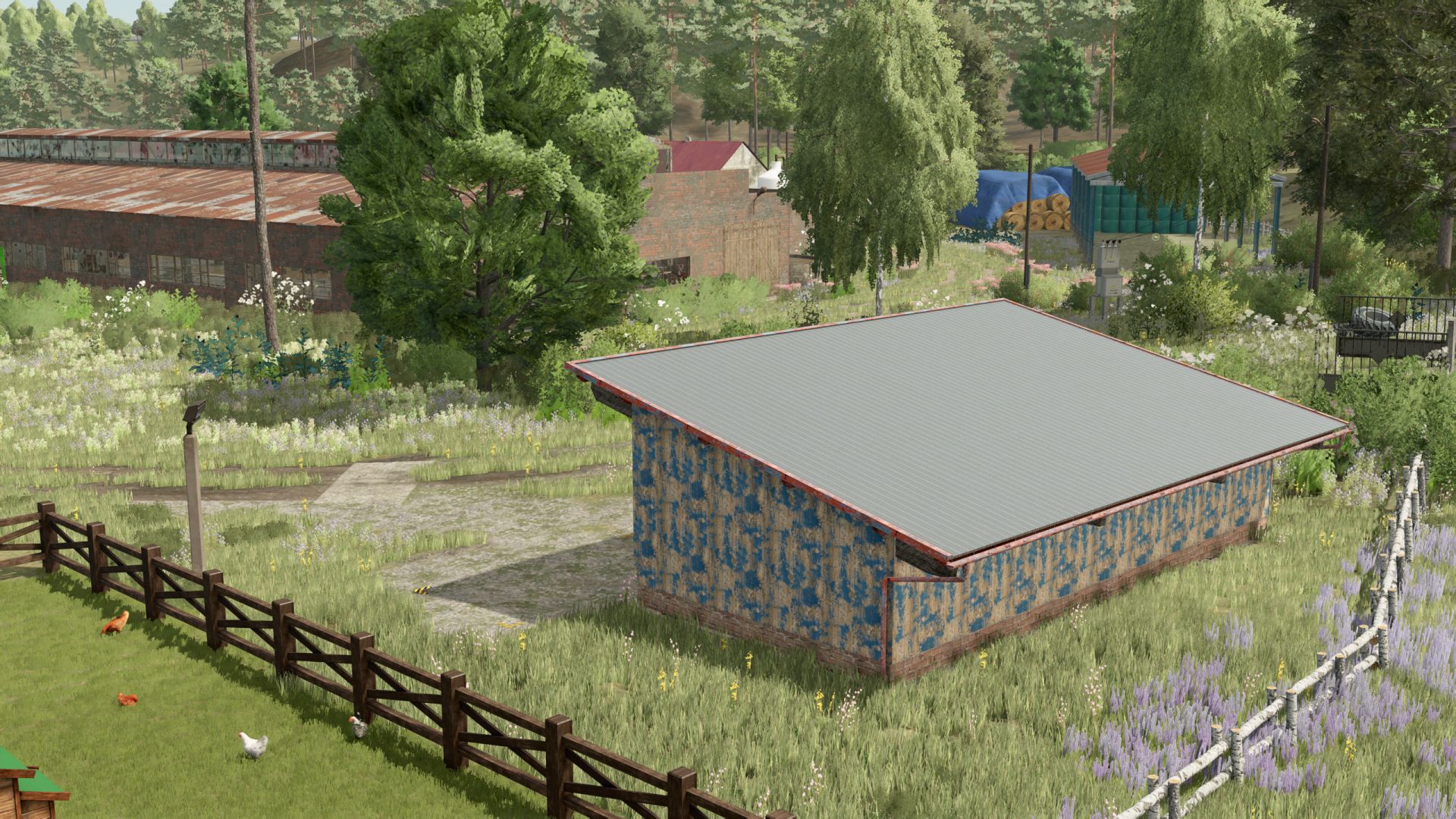 Old pallet storage