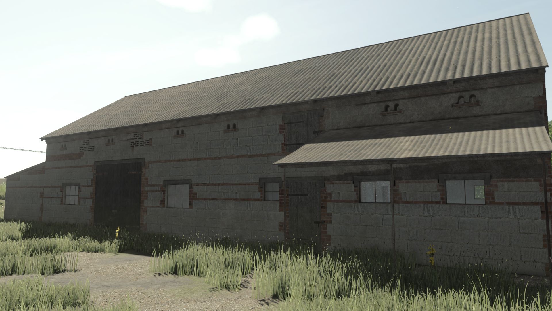Ancienne porcherie avec garage