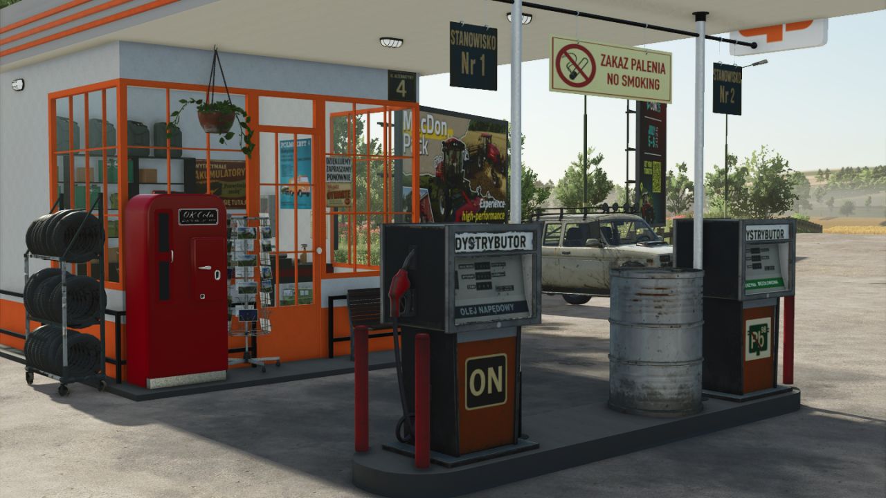 Ancienne station-service polonaise CPN