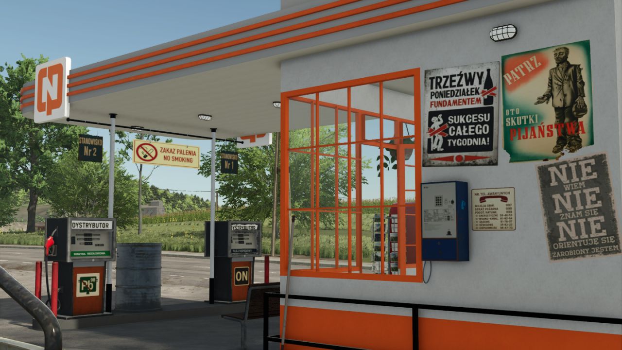 Old Polish CPN - Gas Station