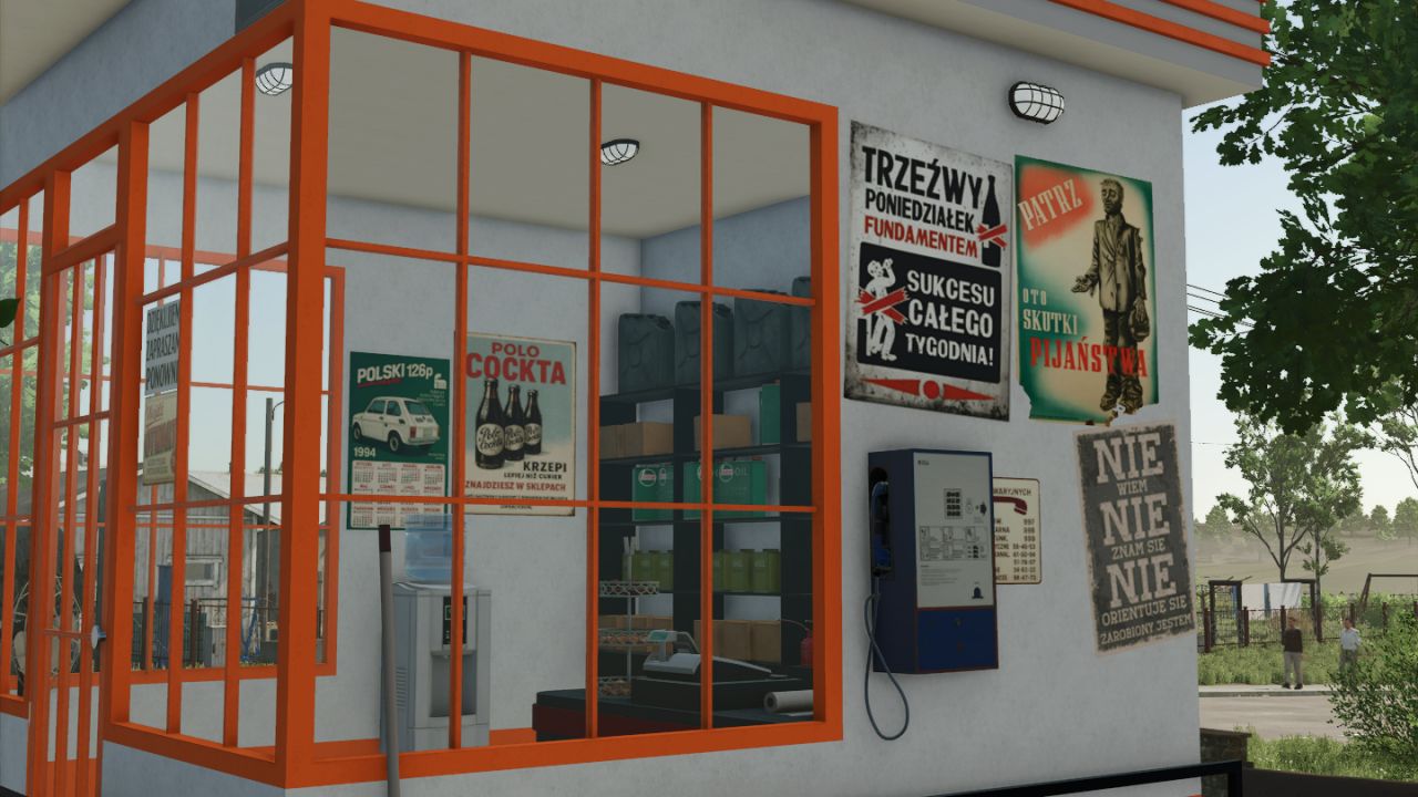 Ancienne station-service polonaise CPN