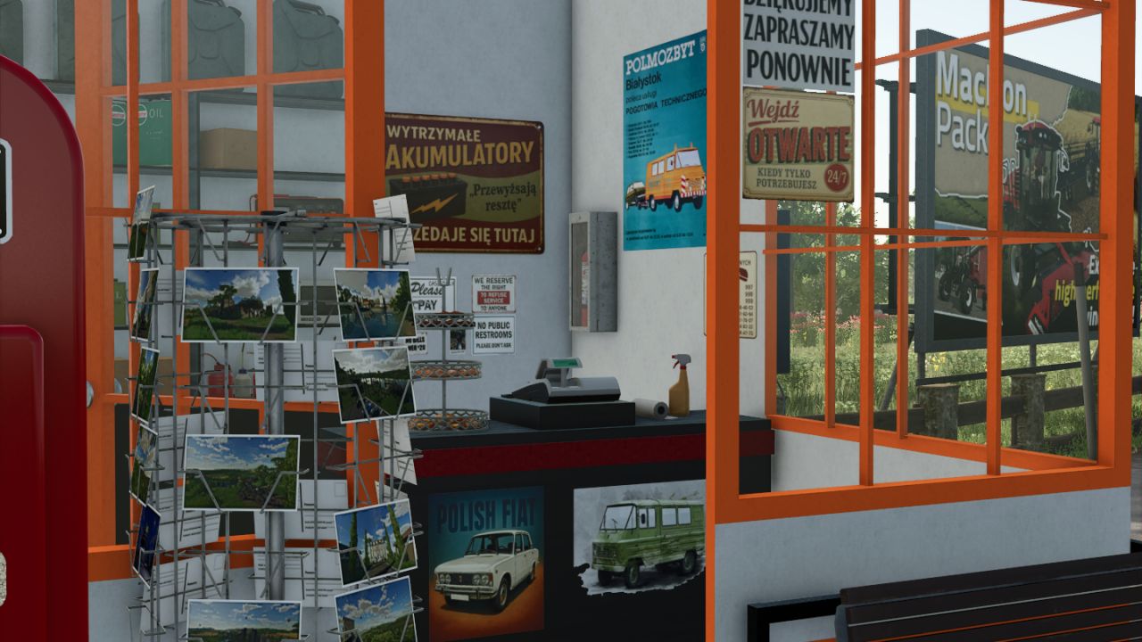 Ancienne station-service polonaise CPN