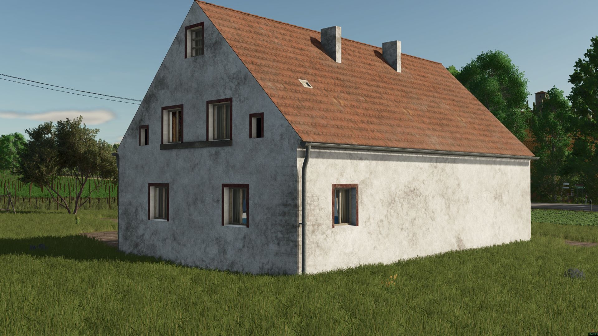 Vieille maison polonaise