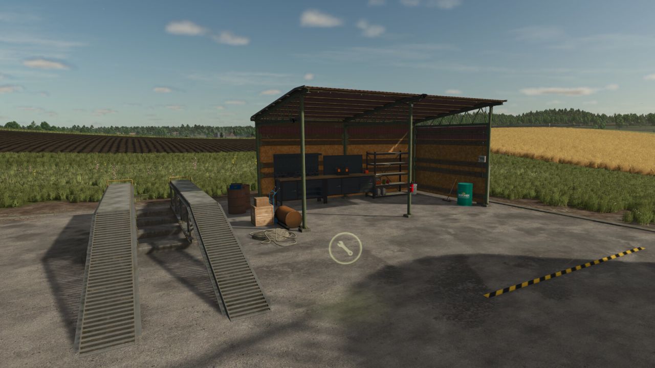 Old Shed With Workshop Trigger