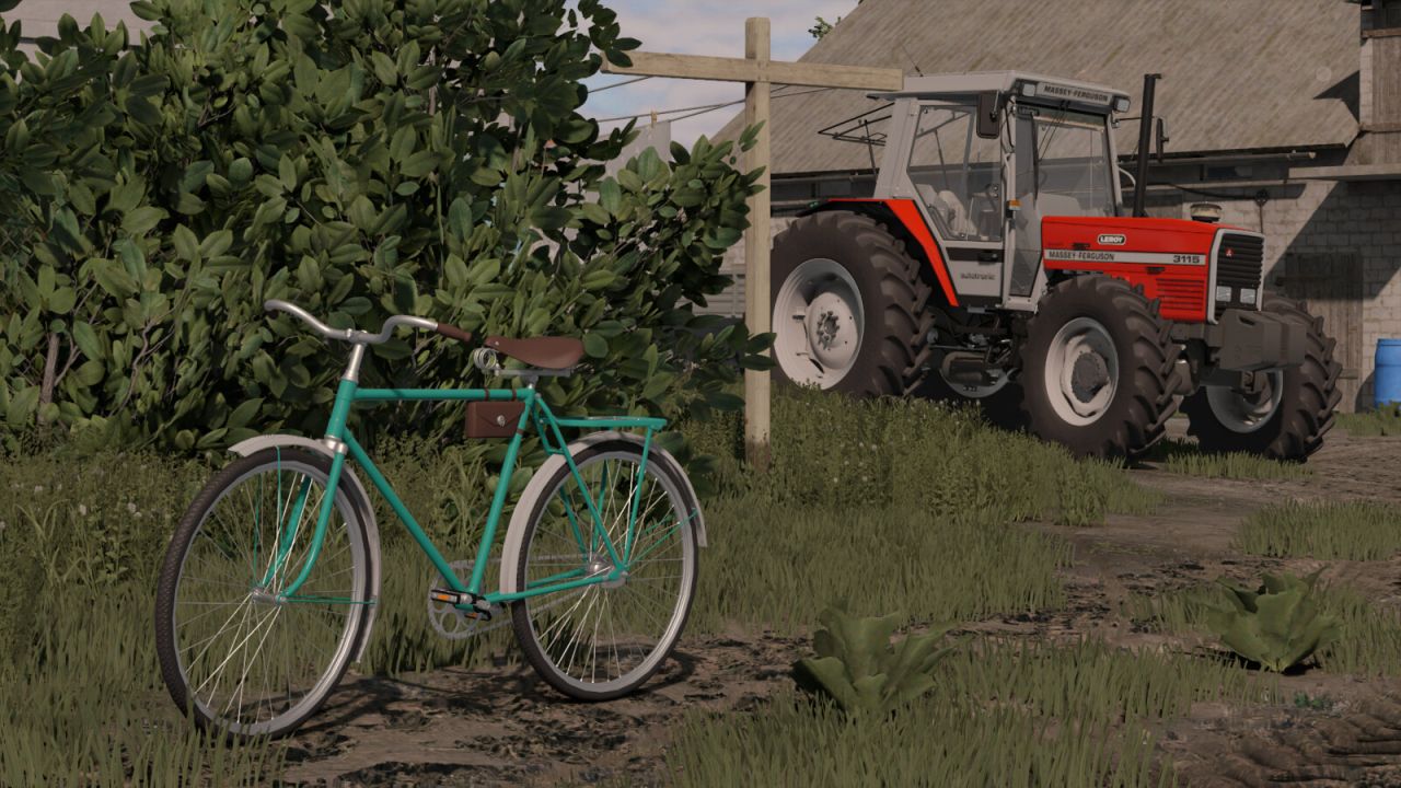Altes Sowjetisches Fahrrad
