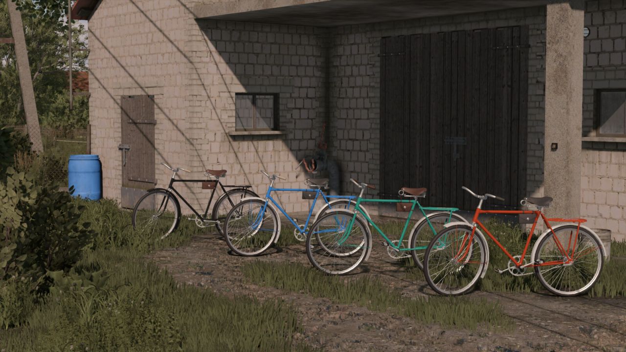 Antiga bicicleta soviética