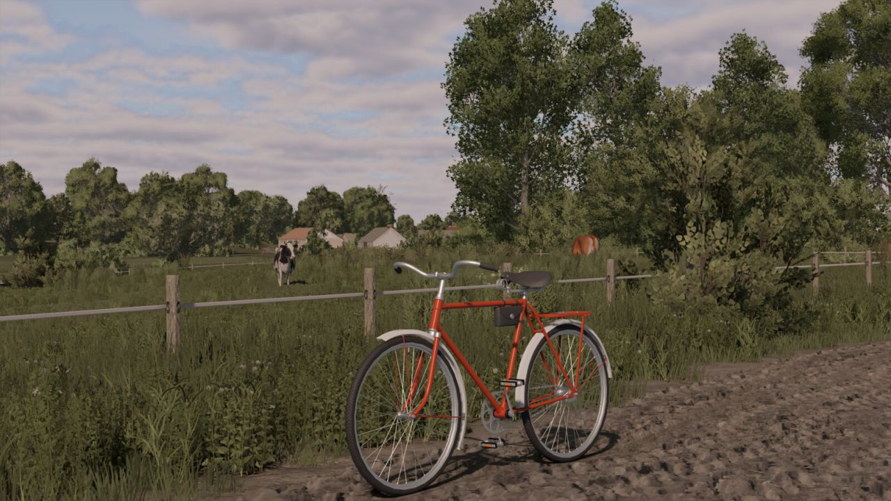Altes Sowjetisches Fahrrad