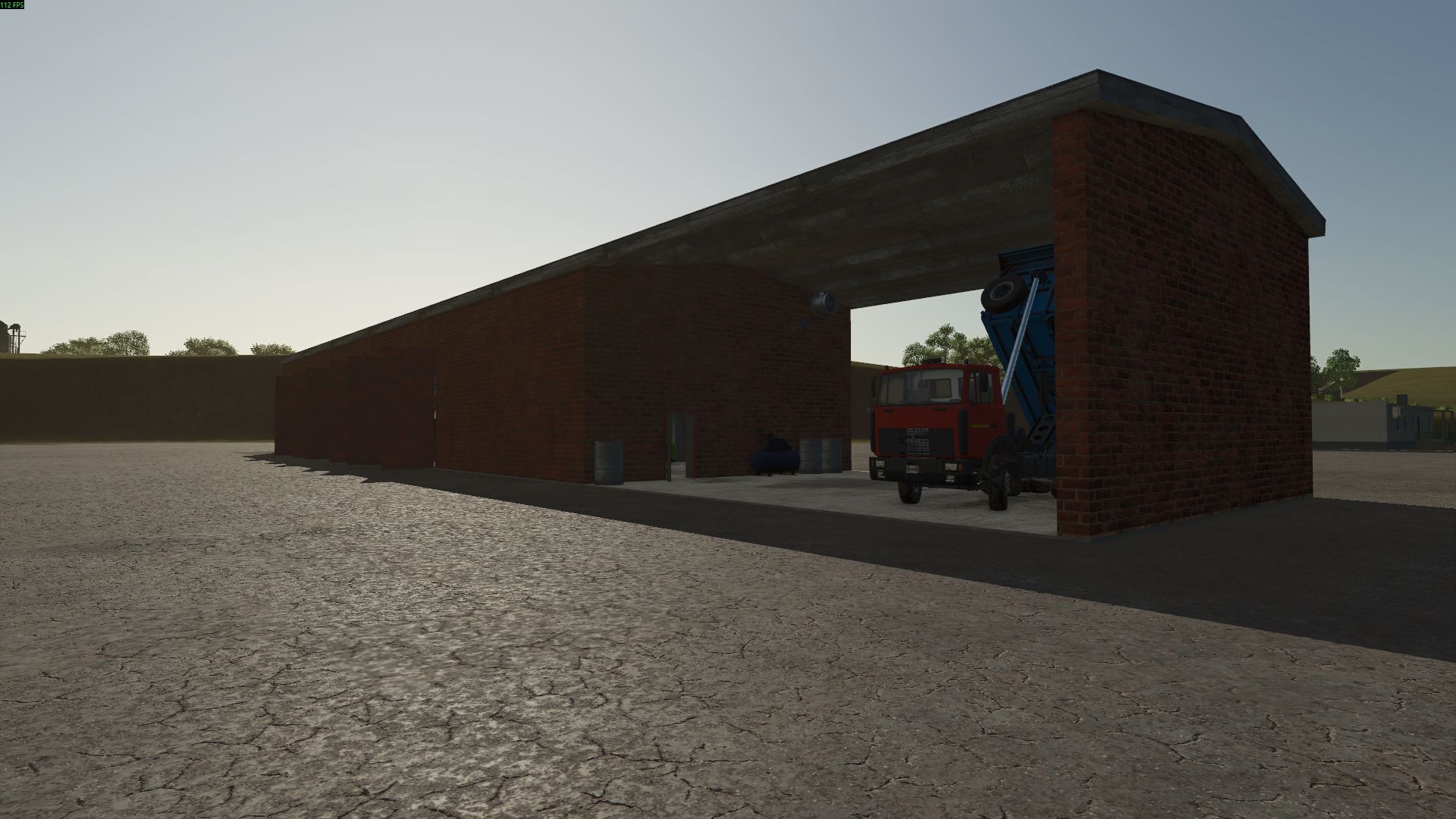 Old soviet garage