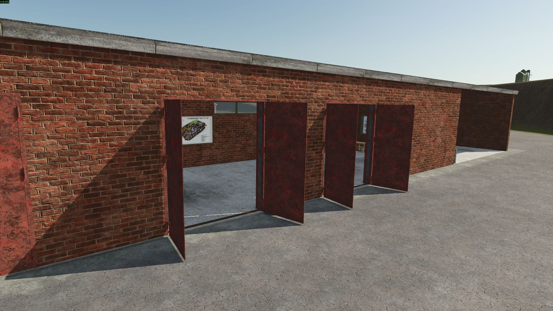 Old soviet garage