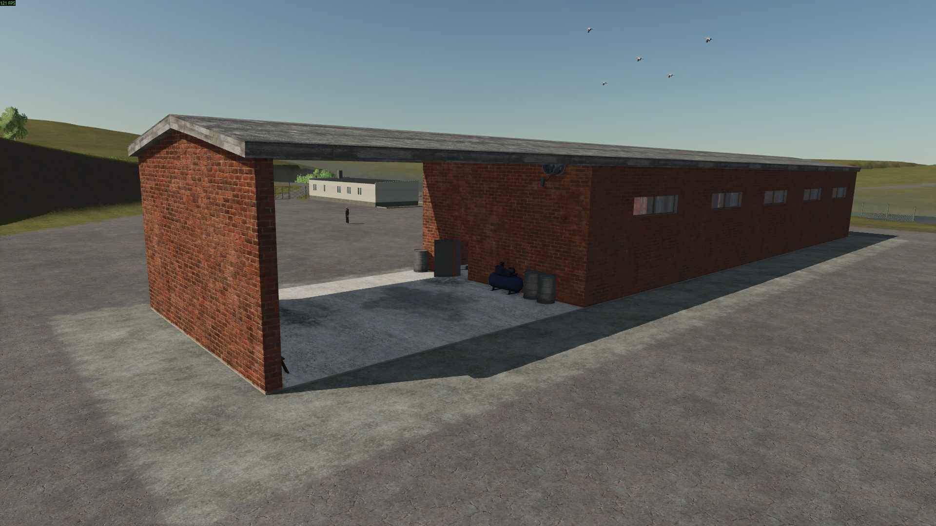 Old soviet garage