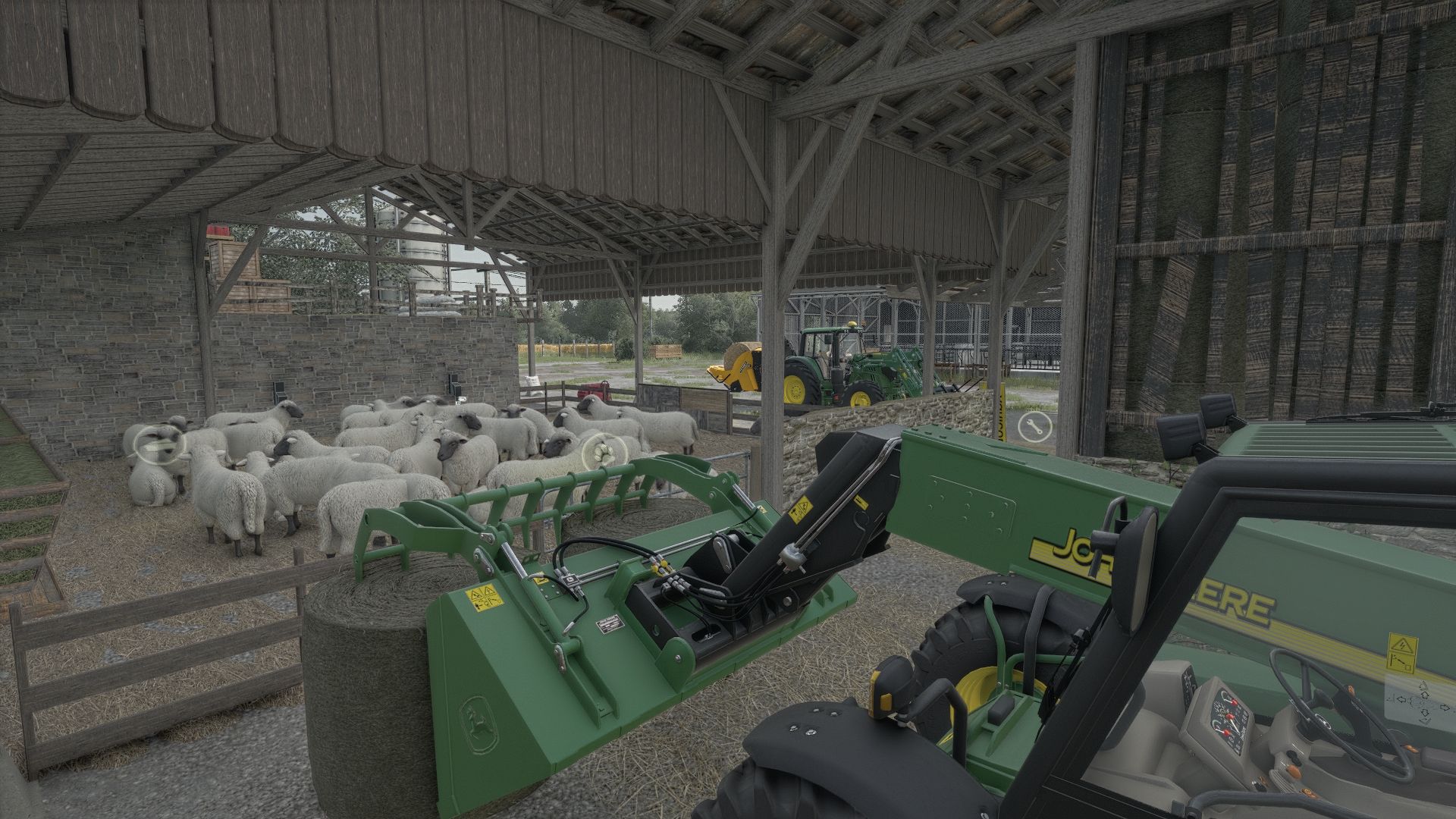 Old-Style Goat Barn