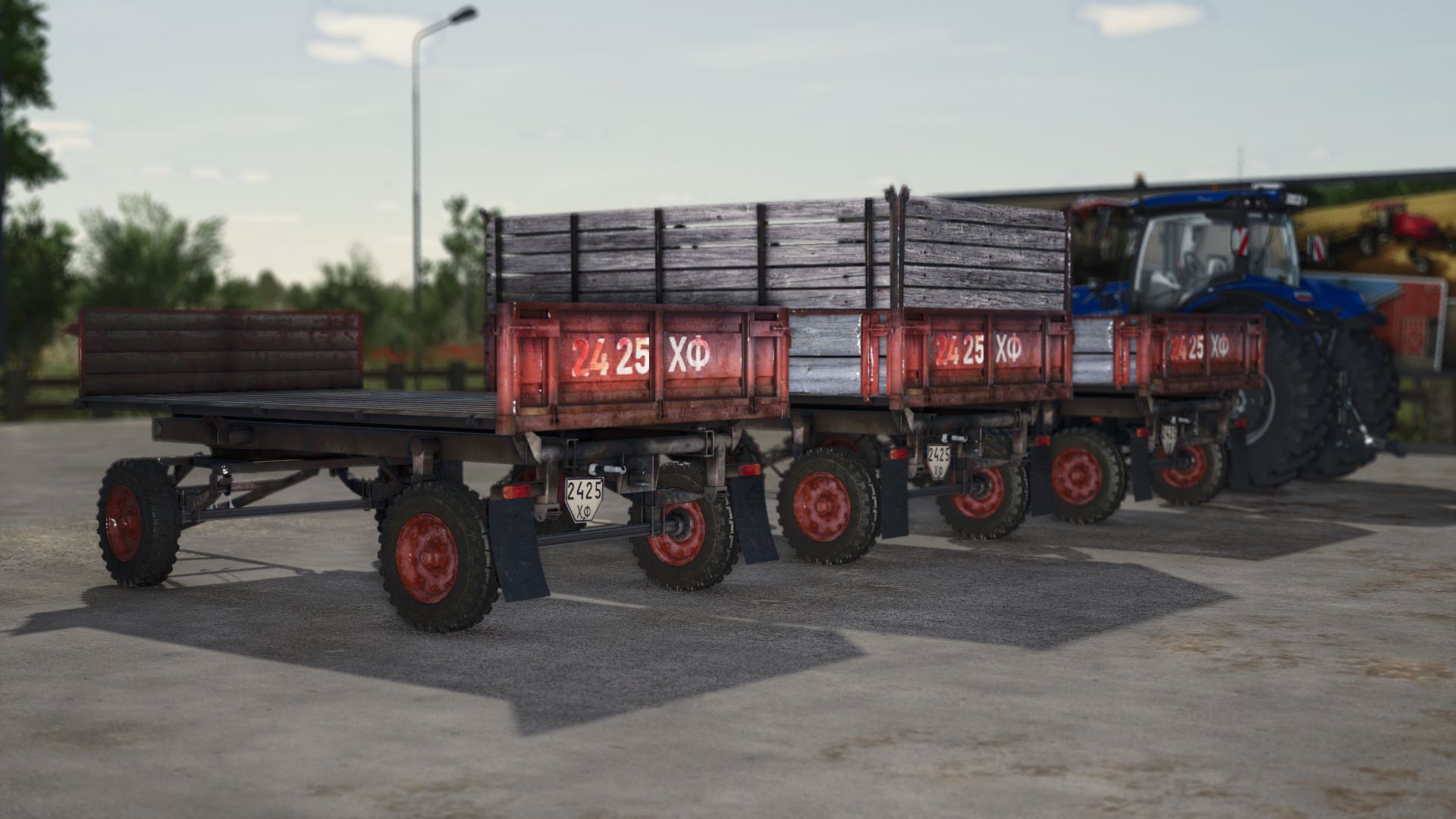 Oude Aanhangwagens FS25 KingMods