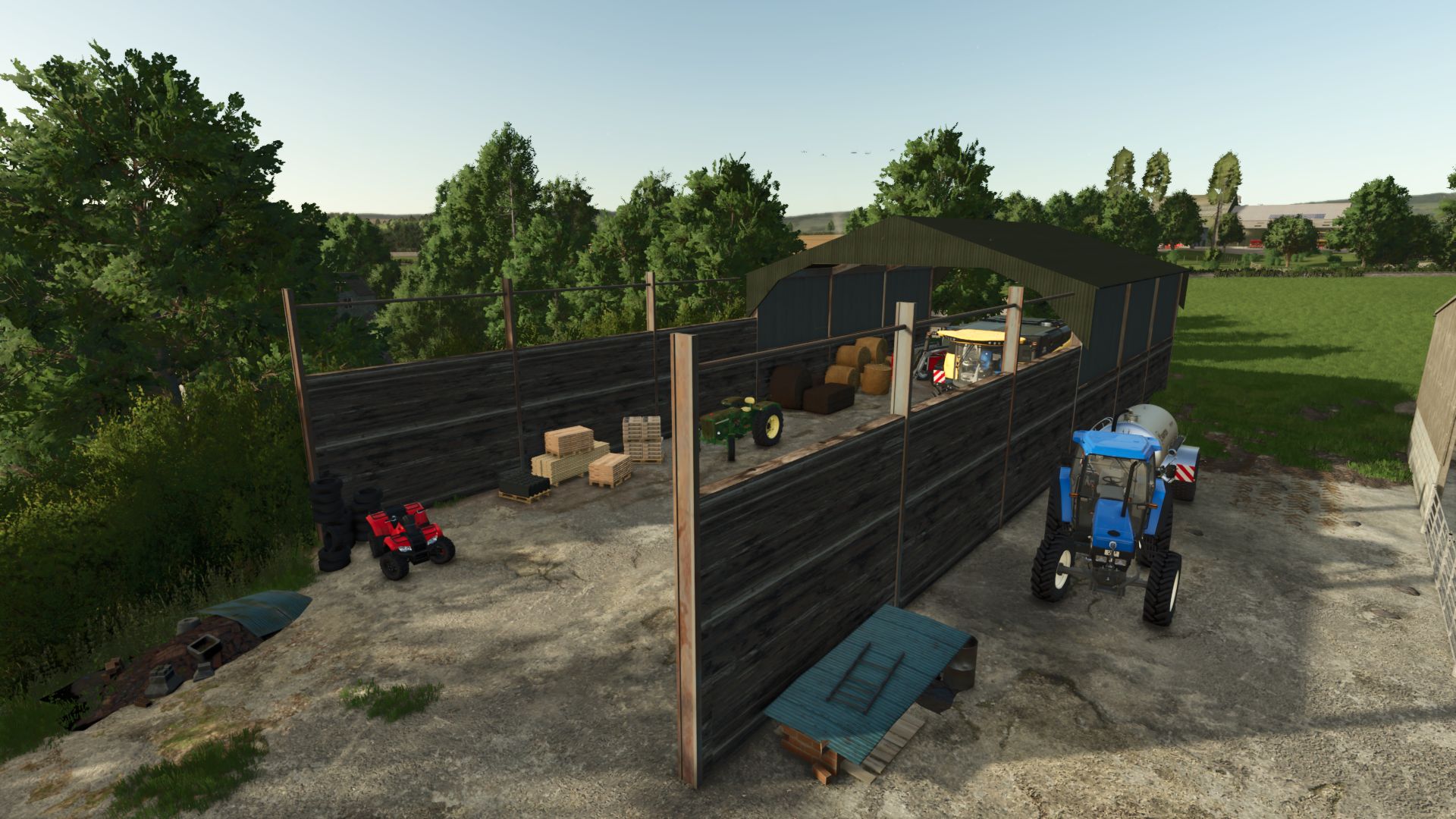 Old UK silage pit